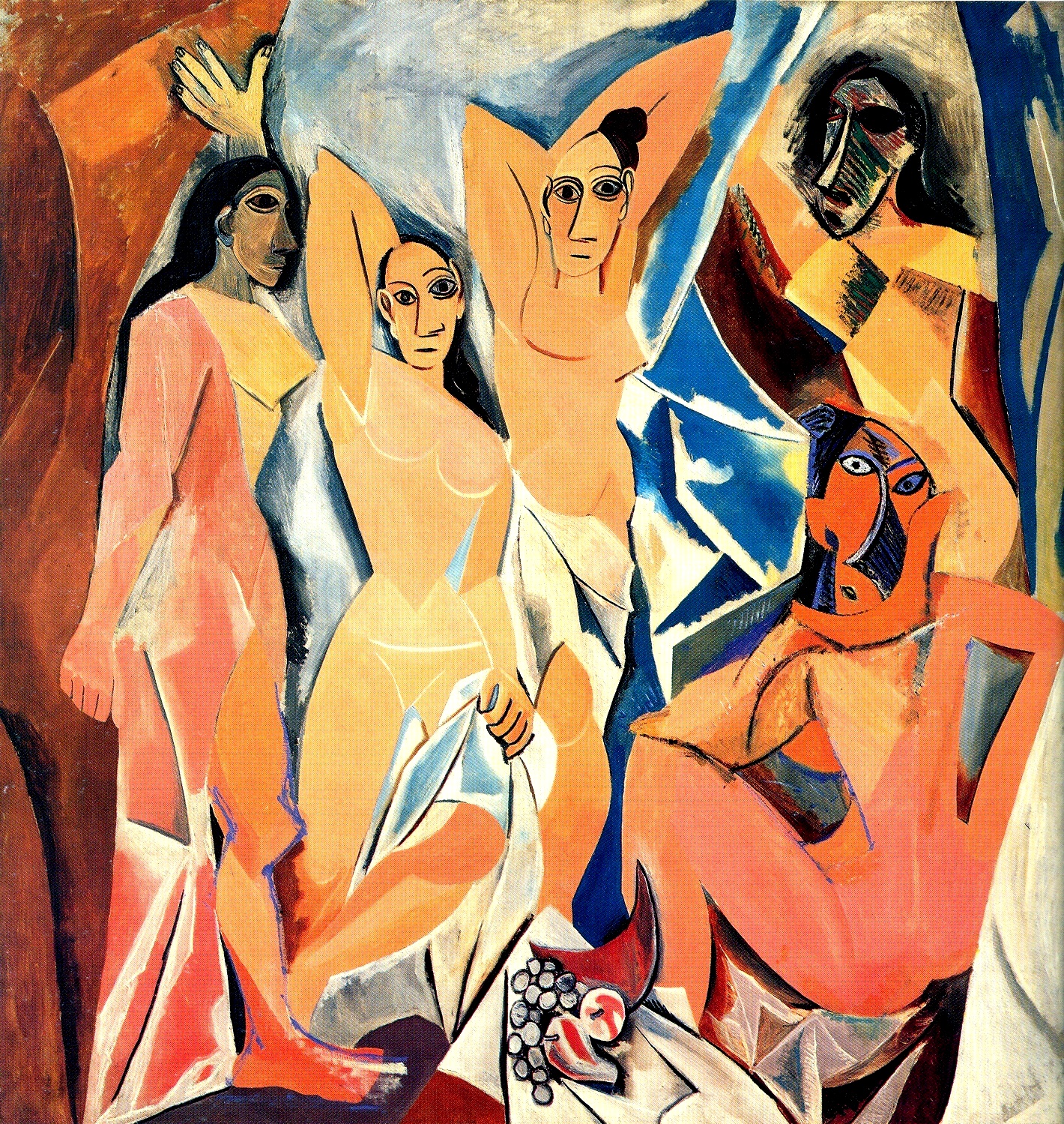 Las señoritas de Avignon es un cuadro del pintor español Pablo Picasso 