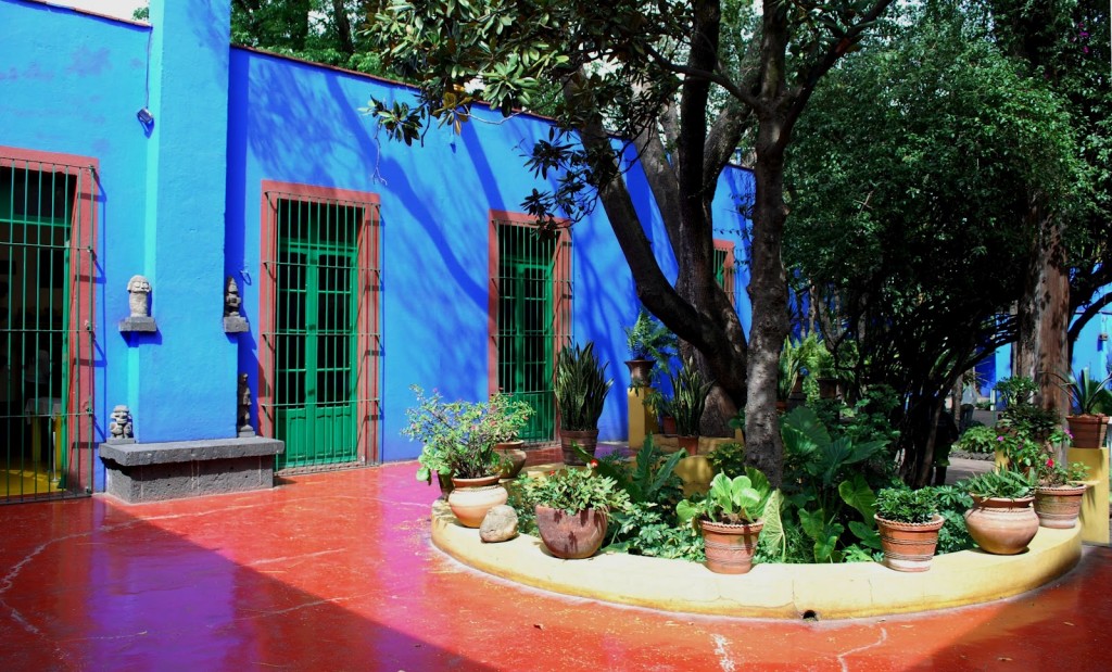 la casa azul de Frida Kahlo 